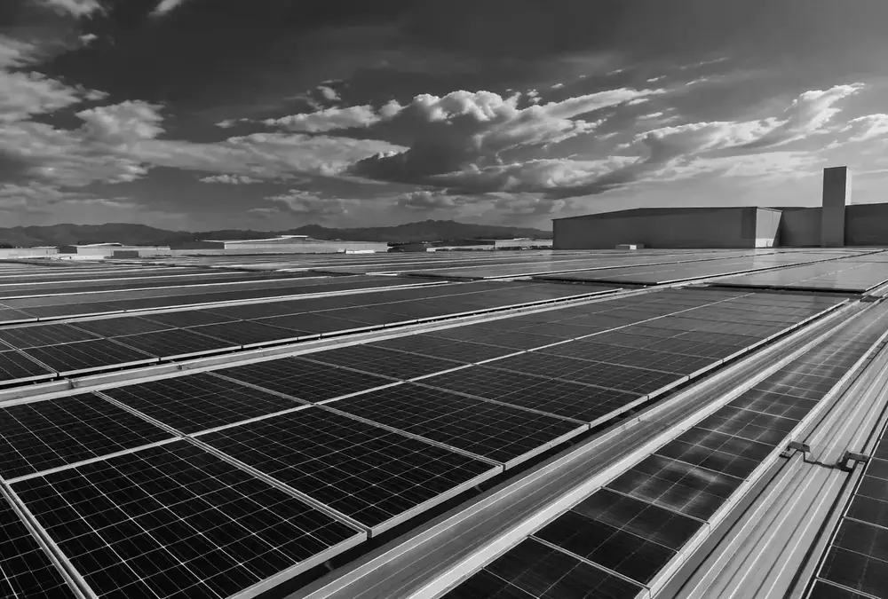 Solar power plant system installed at SIA ENERGOFIRMA “JAUDA”